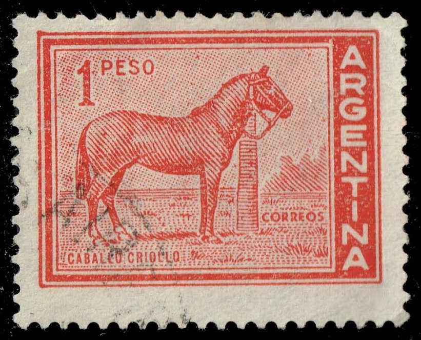 Argentina #689 Horse; Used