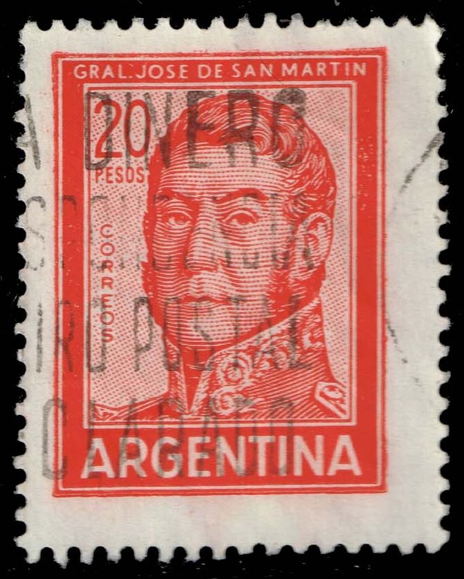 Argentina #698A Jose de San Martin; Used