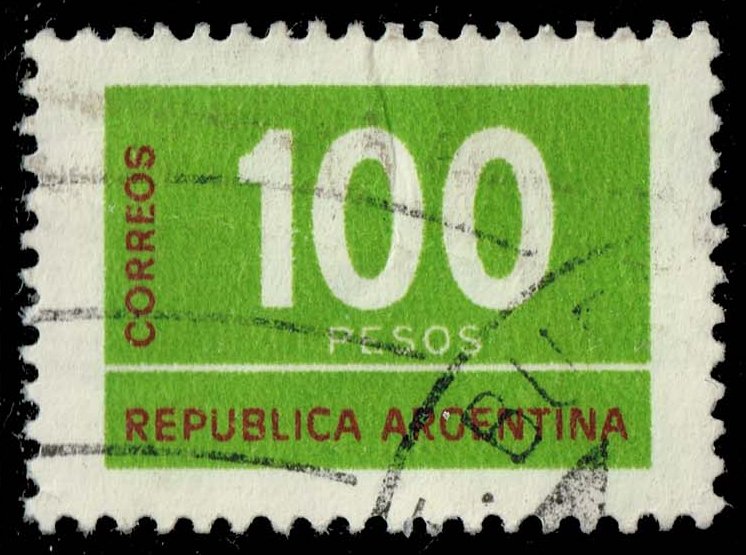 Argentina #1123 Numeral; Used