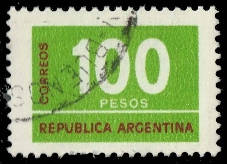 Argentina #1123 Numeral; Used