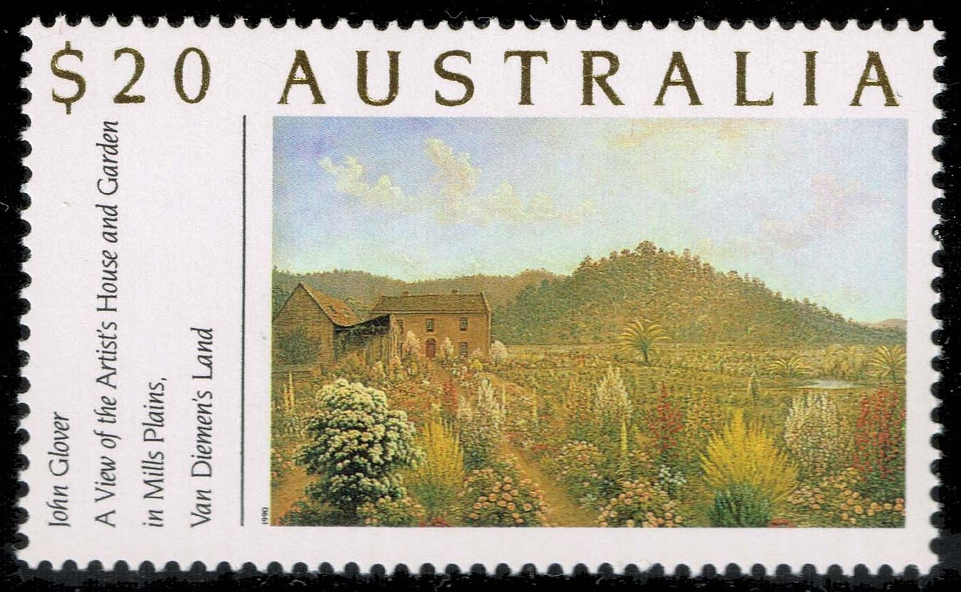 Australia #1135 Mills Plains by John Glover; MNH