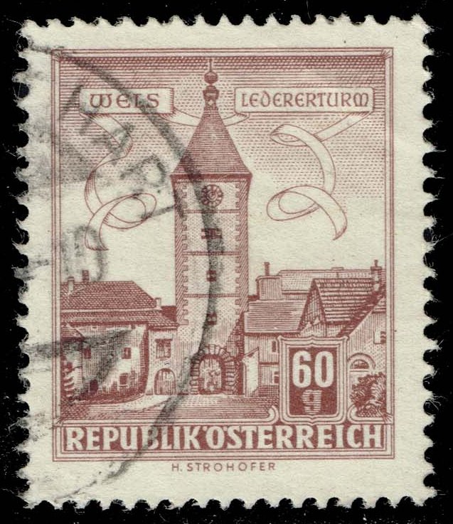 Austria #690 Tanners' Tower; Used - Click Image to Close
