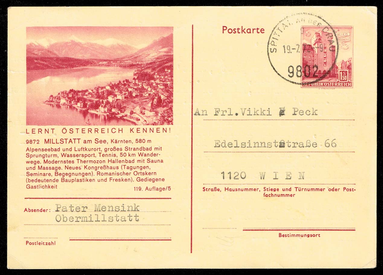 Austria Postal Card - Used