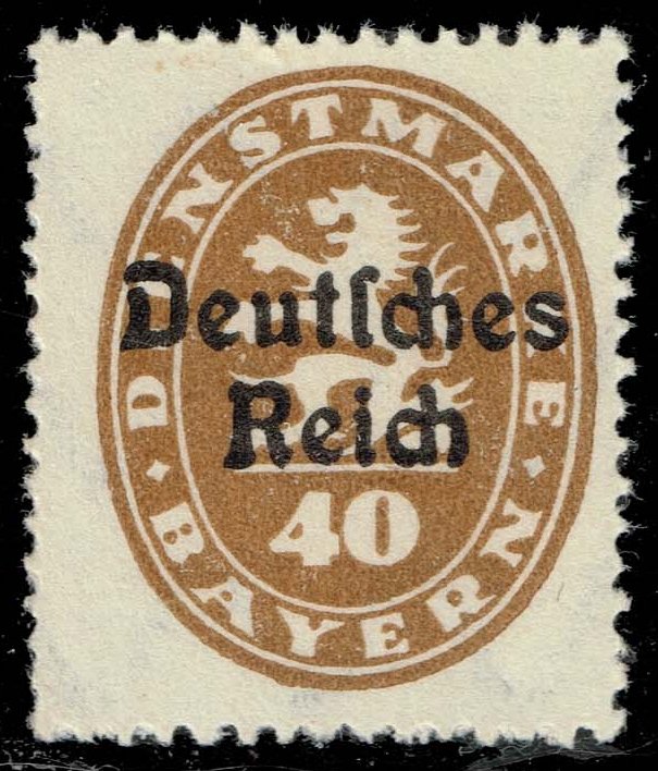 Germany-Bavaria #O57 Official Stamp; MNH - Click Image to Close