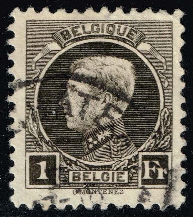 Belgium #165 King Albert I; Used