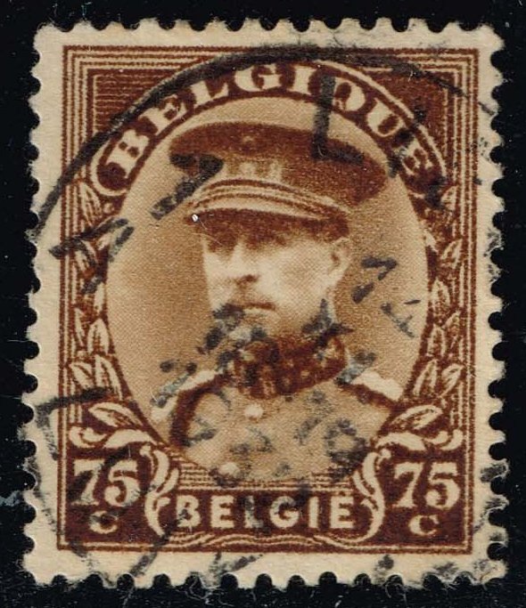 Belgium #228 King Albert I; Used