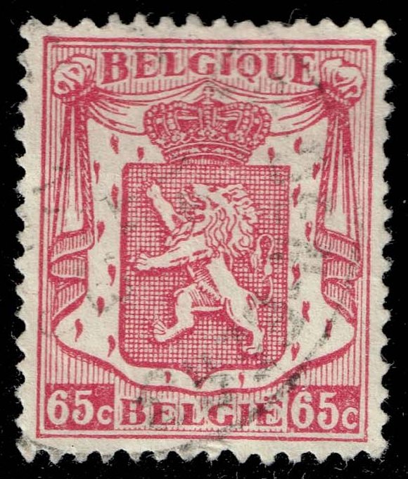 Belgium #277 Coat of Arms; Used - Click Image to Close