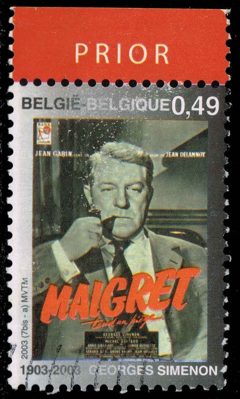 Belgium #1953 Georges Simenon; Used