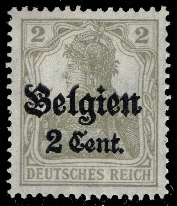 Belgium #N10 Germania; Unused - Click Image to Close