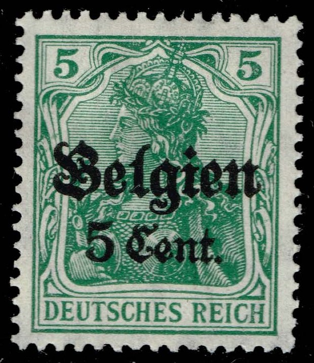 Belgium #N12 Germania; Unused - Click Image to Close