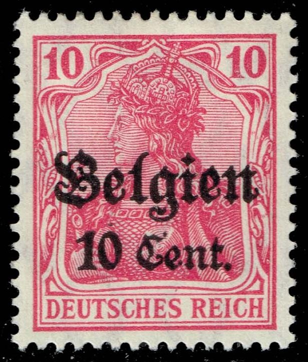 Belgium #N14 Germania; Unused - Click Image to Close