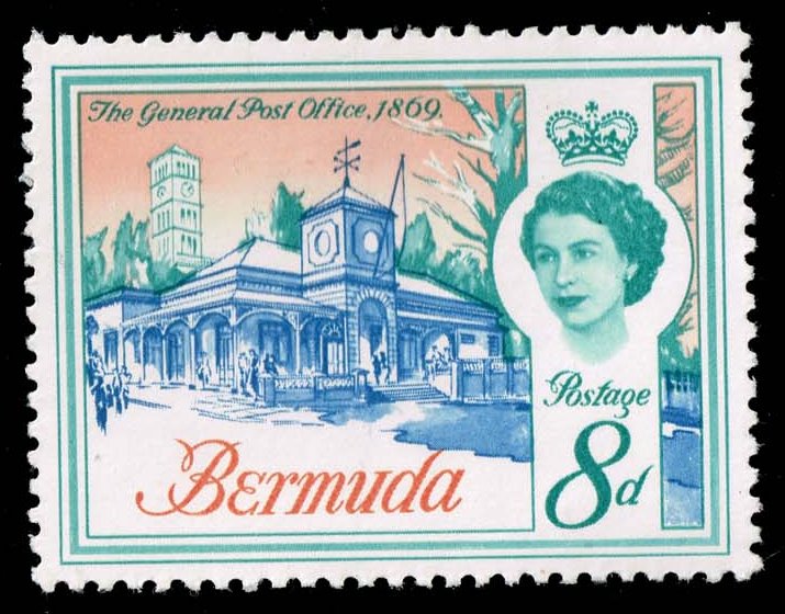 Bermuda #181 General Post Office; MNH - Click Image to Close
