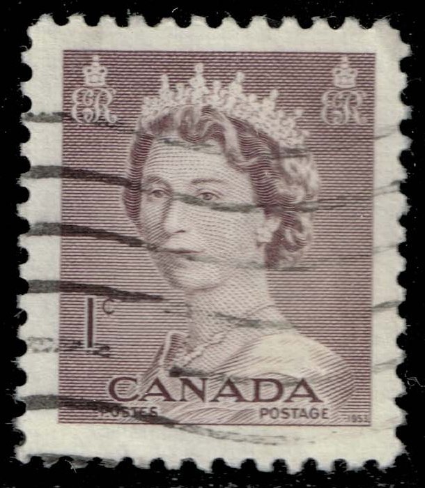 Canada #325 Queen Elizabeth II; Used - Click Image to Close