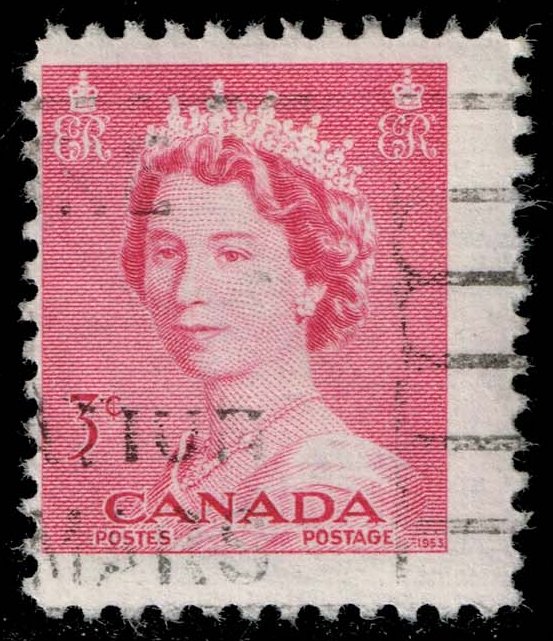 Canada #327 Queen Elizabeth II; Used - Click Image to Close