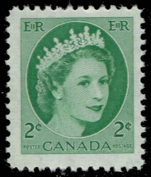 Canada #338 Queen Elizabeth II; MNH