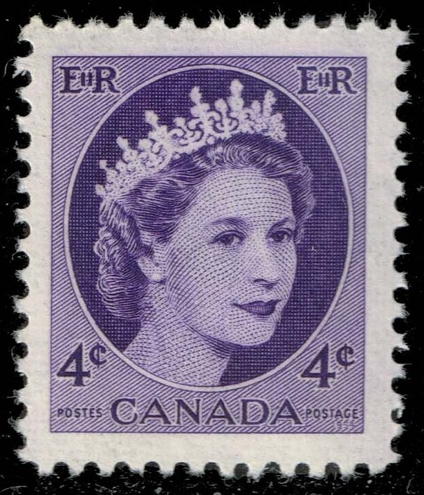 Canada #340 Queen Elizabeth II; MNH