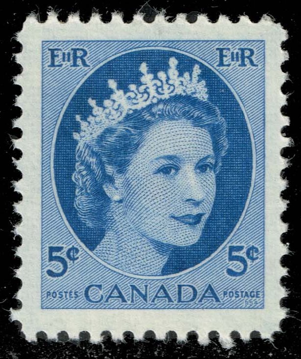 Canada #341 Queen Elizabeth II; MNH