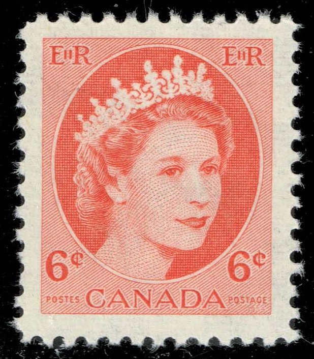 Canada #342 Queen Elizabeth II; MNH