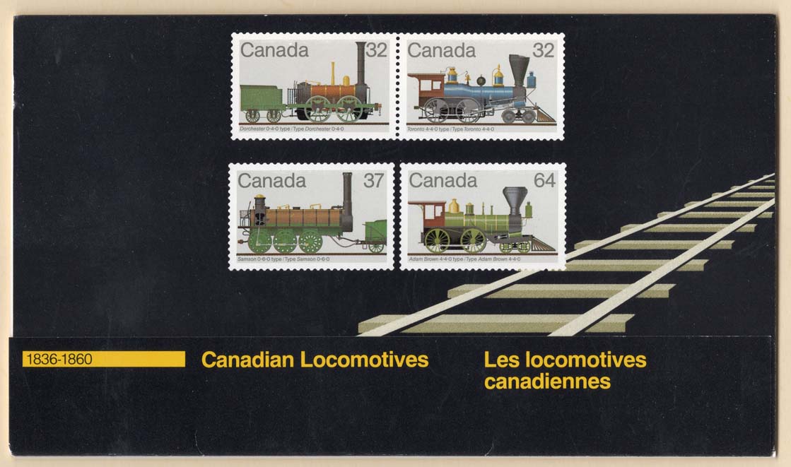 Canada #999-1002 Locomotives Presentation Pack