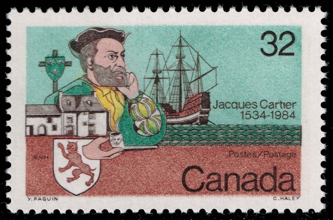 Canada #1011 Jacques Cartier;
