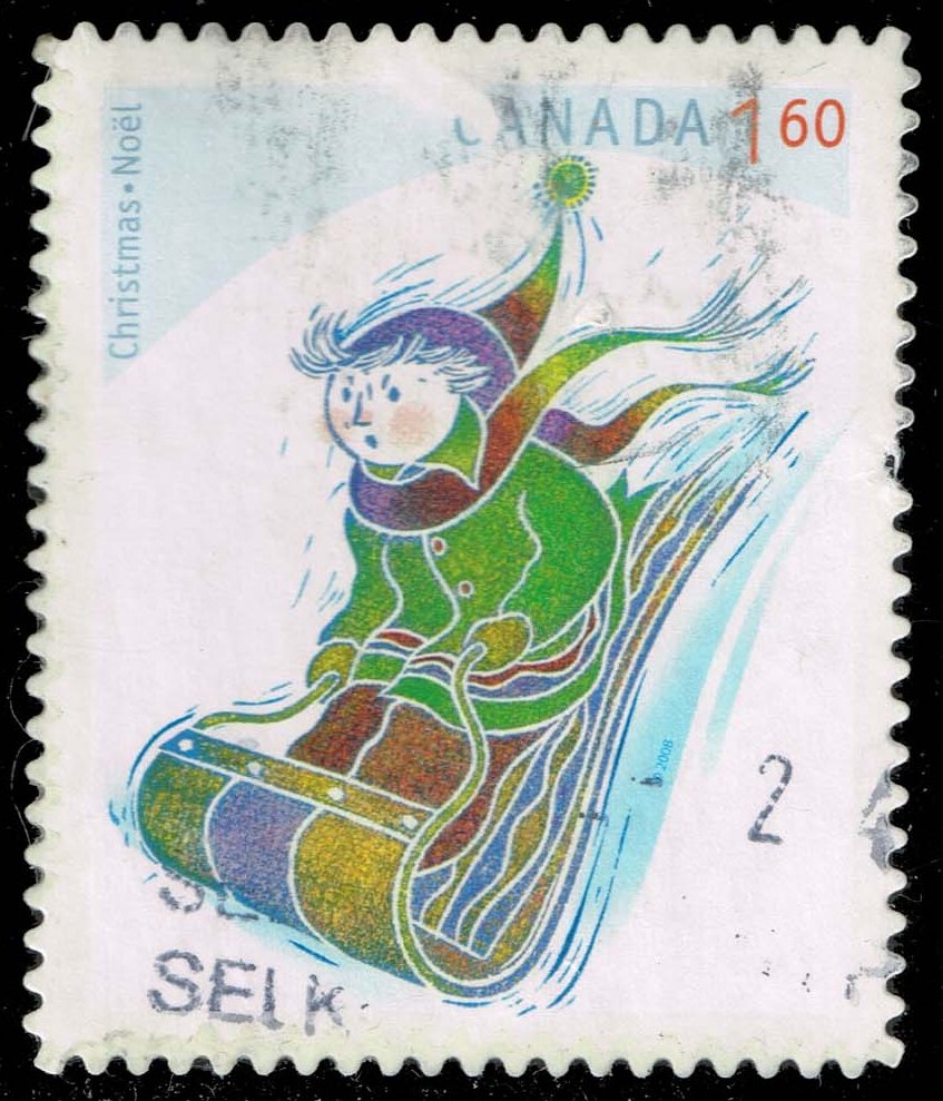 Canada #2295 Tobogganing; Used