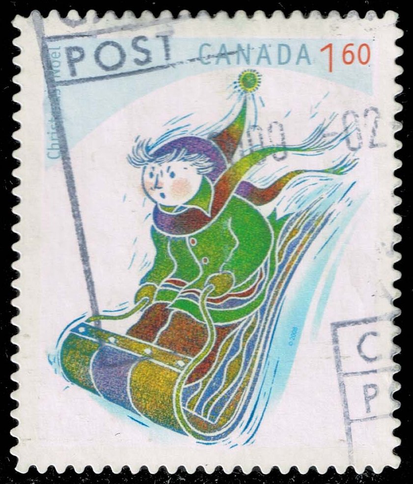 Canada #2295 Tobogganing; Used