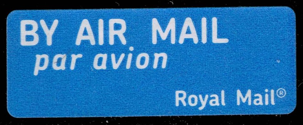 Air Mail Etiquette from Great Britain