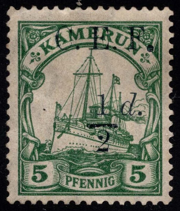 Cameroun #54 Kaiser's Yacht Hohenzollern; Unused