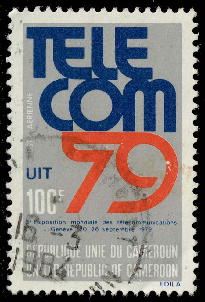 Cameroun #C281 TELECOM '79; Used - Click Image to Close