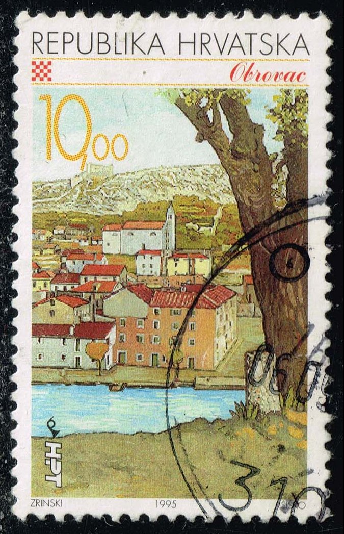 Croatia #280 Obrovac; Used