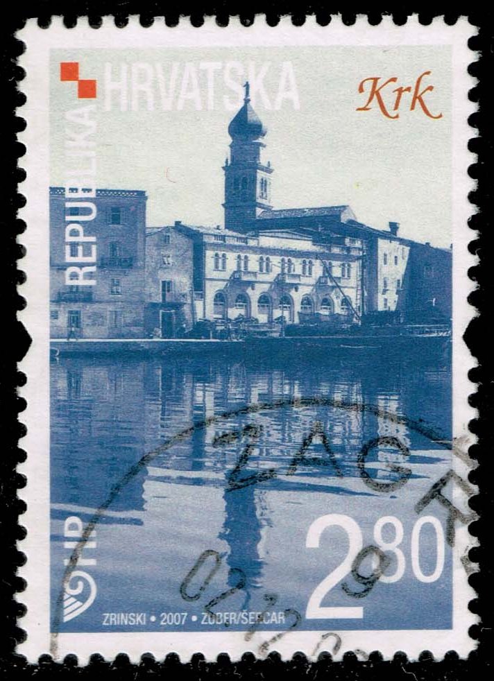 Croatia #663 Krk; Used