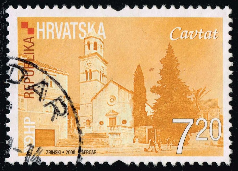 Croatia #677 St. Nicholas Church; Used - Click Image to Close