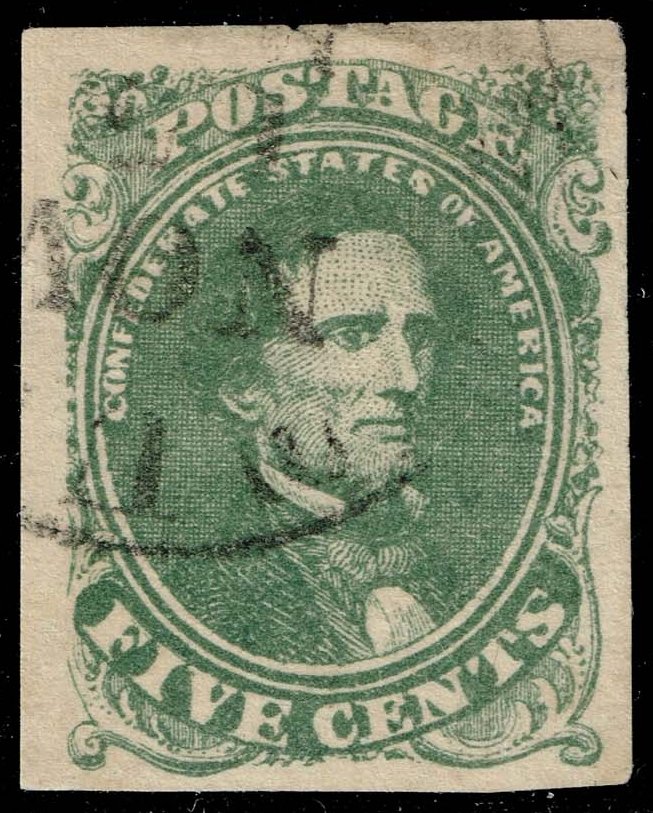 CSA #1 Jefferson Davis; Used - Click Image to Close