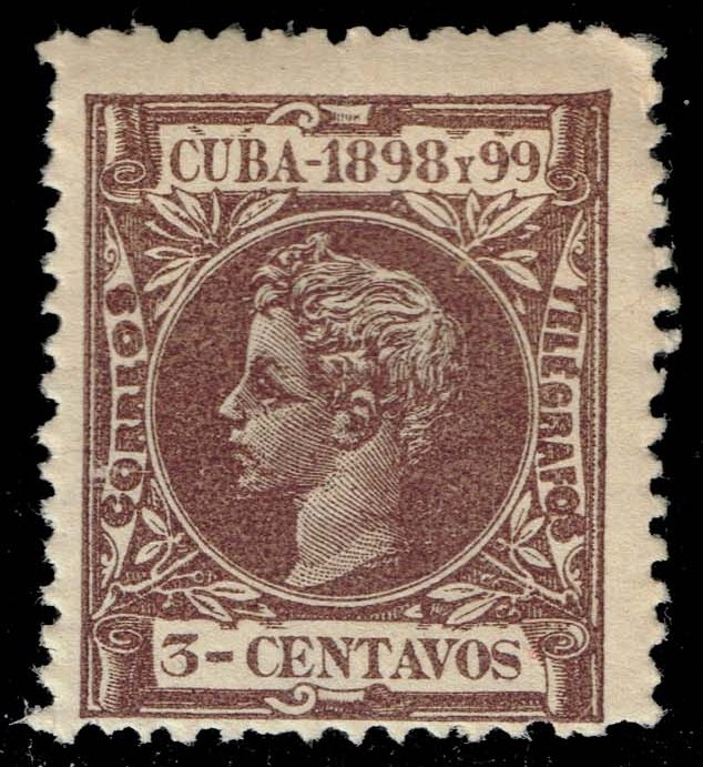 Cuba #163 King Alfonso XIII; Unused