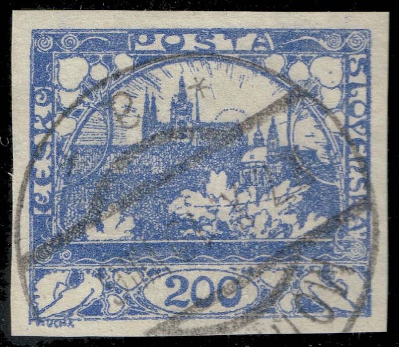 Czechoslovakia #9 Hradcany at Prague; Used