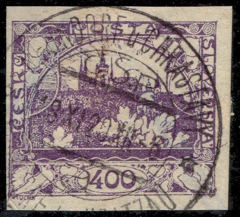 Czechoslovakia #10 Hradcany at Prague; Used