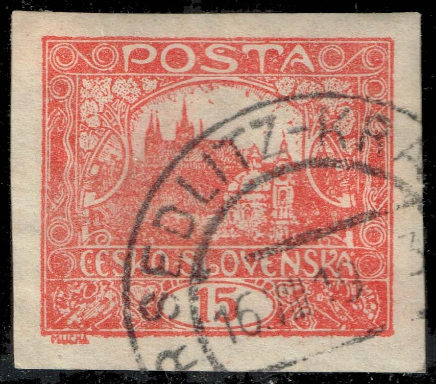 Czechoslovakia #27 Hradcany at Prague; Used