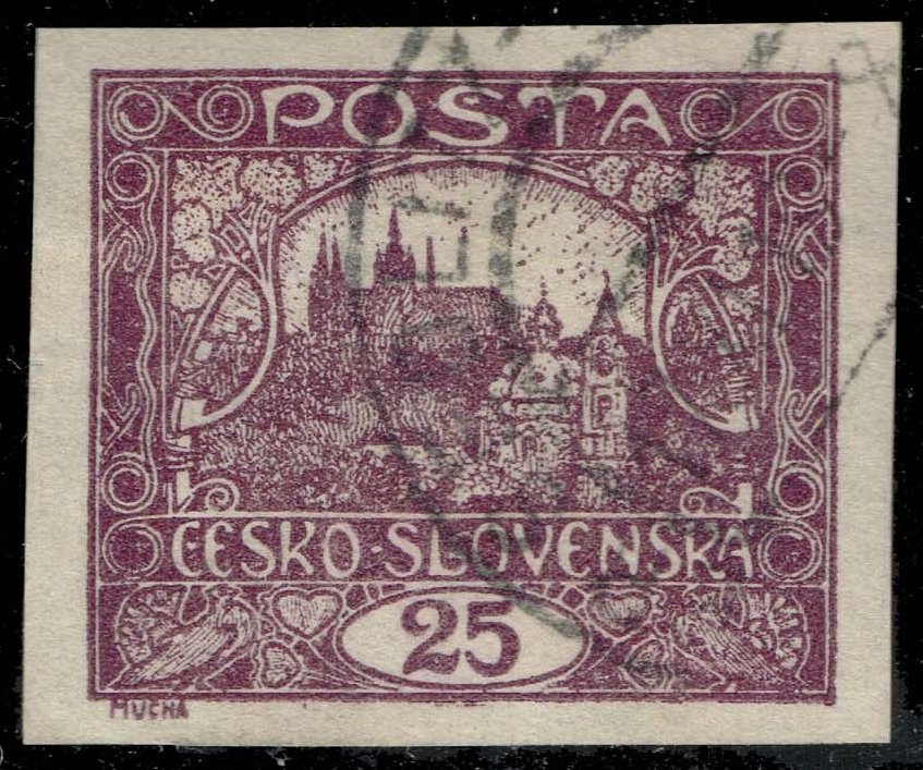 Czechoslovakia #29 Hradcany at Prague; Used