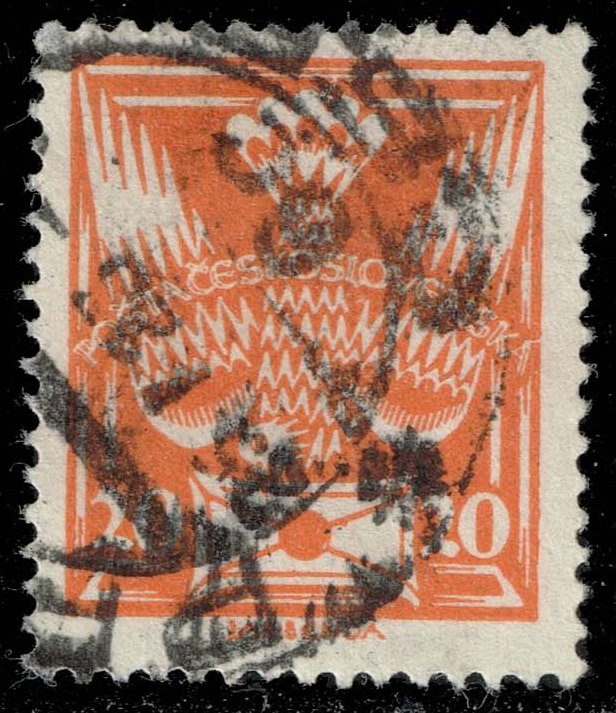 Czechoslovakia #84 Carrier Pigeon and Letter; Used
