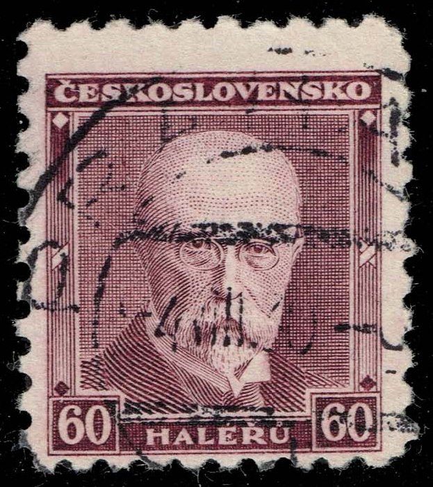 Czechoslovakia #169 President Masaryk; Used