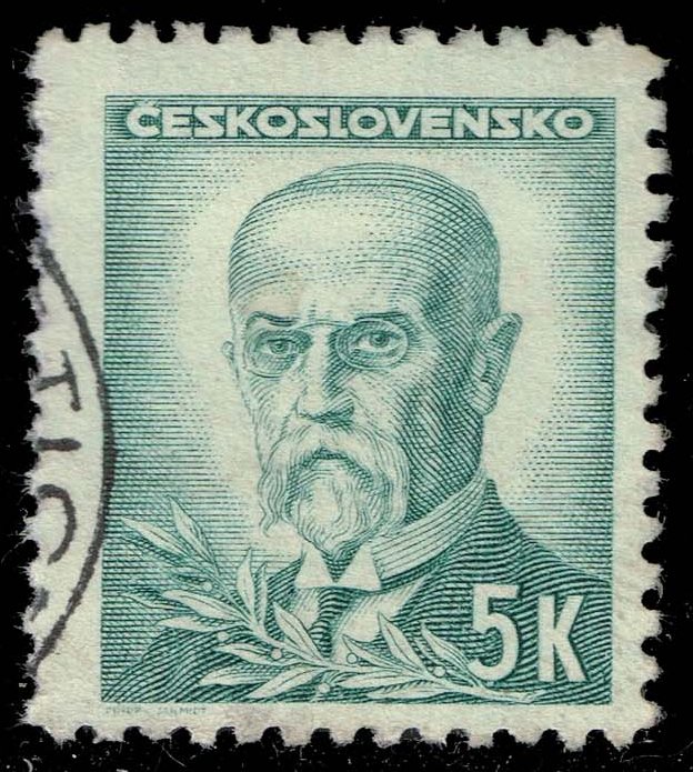 Czechoslovakia #298 President Masaryk; CTO