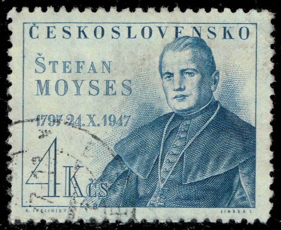 Czechoslovakia #337 Msgr. Stefan Moyses; CTO