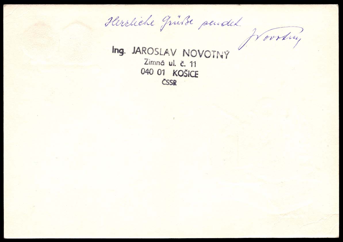 Czechoslovakia Mi #P219 Int. Stamp Ex. Postal Card; Used