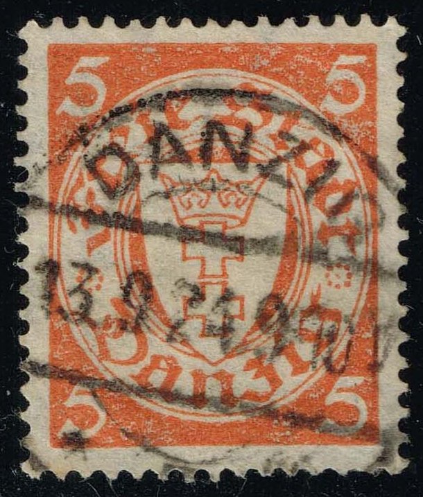 Danzig #170 Coat of Arms; Used