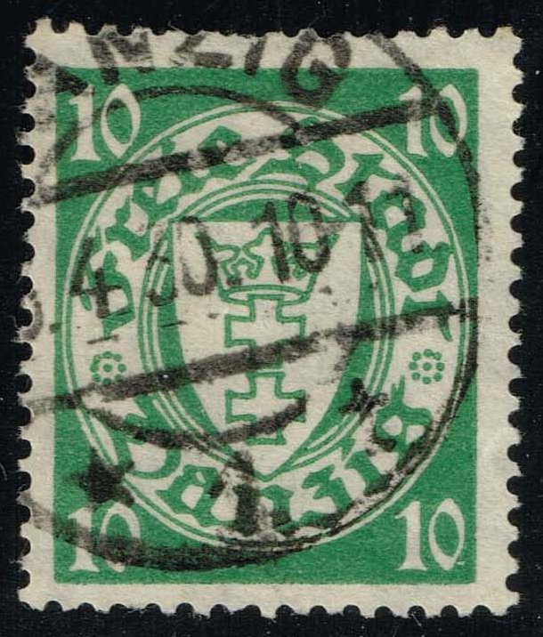 Danzig #173 Coat of Arms; Used
