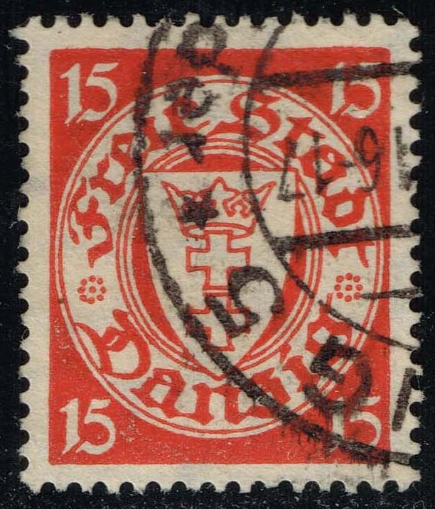 Danzig #176 Coat of Arms; Used