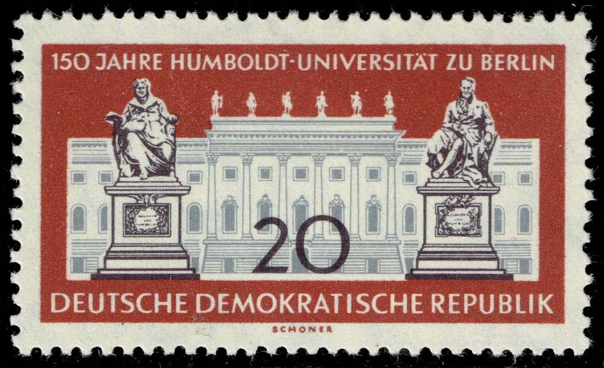 Germany DDR #522 Humboldt University; MNH