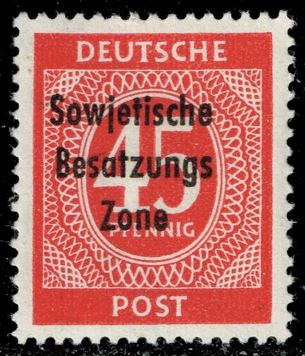 Germany DDR #10N19 Numeral; MNH - Click Image to Close