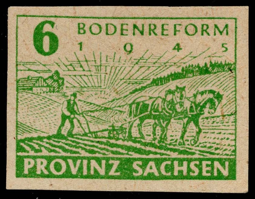 Germany DDR #13N13 Land Reform; MNH