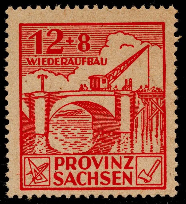 Germany DDR #13NB2 Bridge Repair; MNH